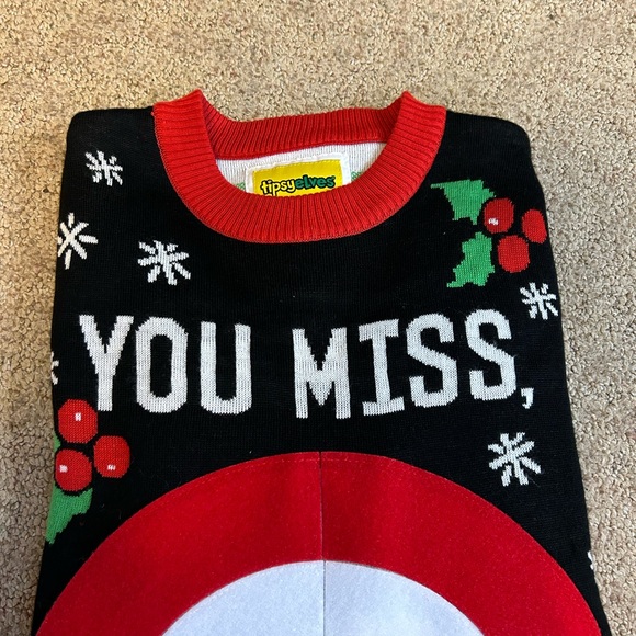 Tipsy Elves
YOU DRINK!
WOMEN'S DRINKING GAME UGLY
CHRISTMAS SWEATER - Picture 9 of 10